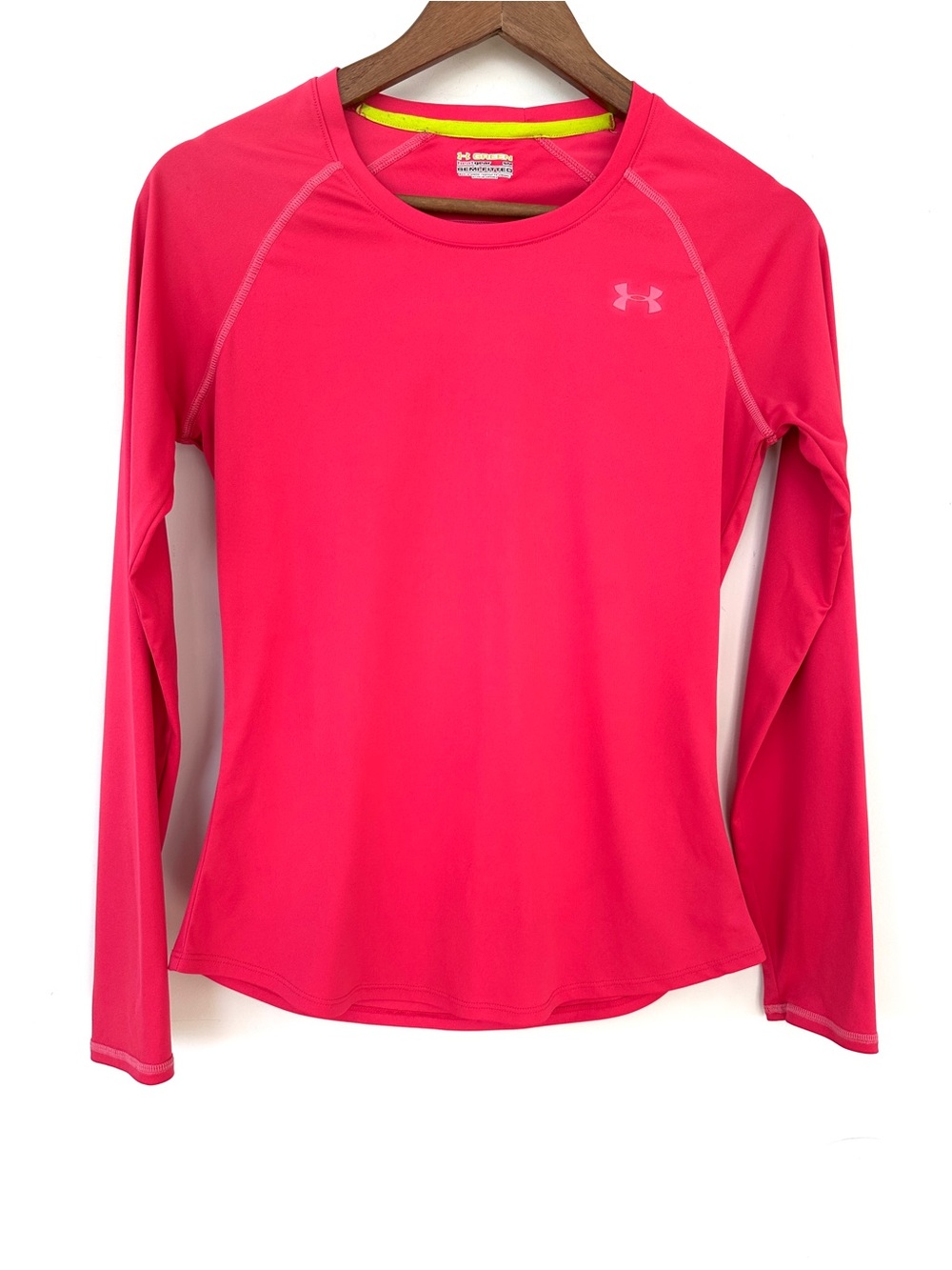 Under Armour Women’s Long Sleeve Performance Tee - Coral Pink